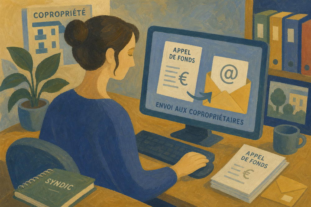 Syndic : Comment envoyer facilement les appels de fonds aux copropriétaires ? 