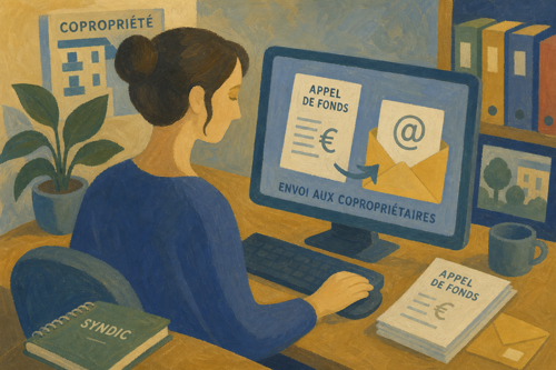 Syndic : Comment envoyer facilement les appels de fonds aux copropriétaires ? 