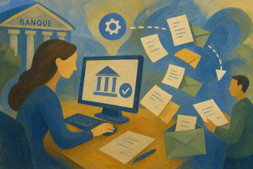 Banque : envoi automatique de documents bancaires aux clients