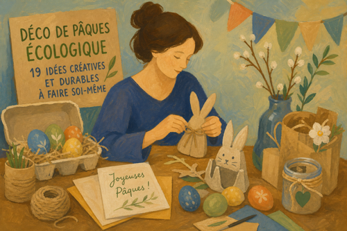 Déco de Pâques écologique : 19 idées créatives et durables à faire soi-même
