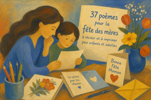 37 poèmes pour la fête des mères à réciter et à imprimer pour enfants et adultes 