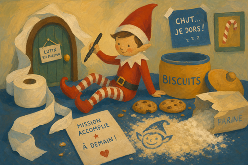 Lutin farceur : 31 blagues simples et rapides pour amuser les enfants et accompagner vos lettres ou cartes de décembre 