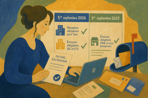 Facturation électronique 2026-2027 : le calendrier TPE/PME et ce qui reste à gérer par courrier