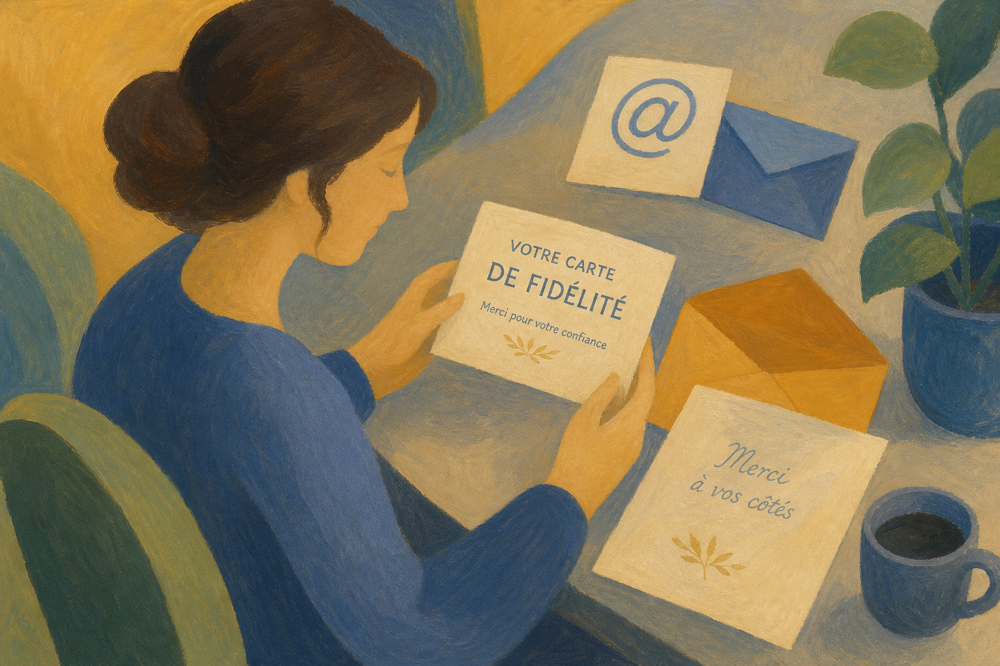 Carte de fidélisation client : pourquoi le papier fidélise mieux qu\'un email