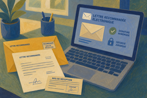Lettre recommandée électronique (LRE) ou papier : valeur juridique et coût pour les pros