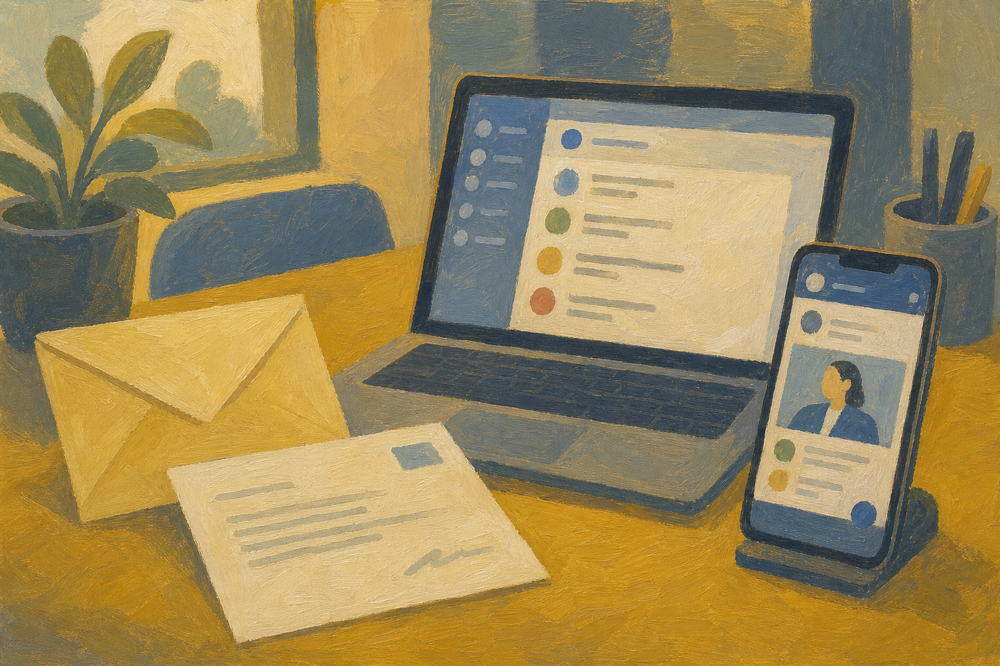 Prospection multicanale : où placer le courrier papier entre l\'email et LinkedIn