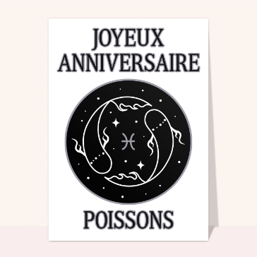 C&eacute;l&eacute;bration astrale pour Poisson &eacute;blouissant
