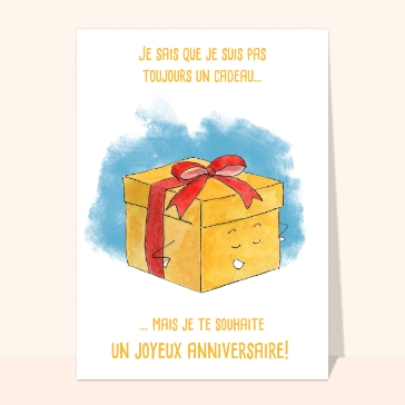 Un cadeau pas toujours emball&eacute; !