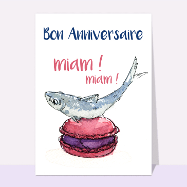 Miam ! Anniversaire sous le signe de l'humour
