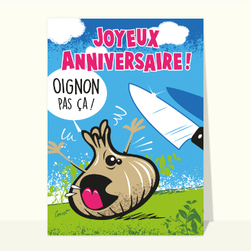 Oignon en f&ecirc;te : un anniversaire croustillant !