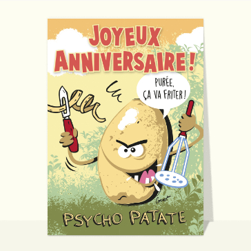 Psycho Patate : Anniversaire Hilarant en Vue