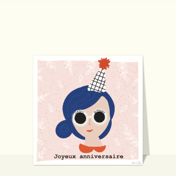 Joyeux anniversaire en mode d&eacute;cal&eacute; et dr&ocirc;le