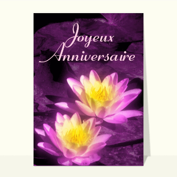 Fleurs enchanteresses pour un joyeux anniversaire
