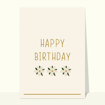 Fleurs d&eacute;licates pour un anniversaire lumineux