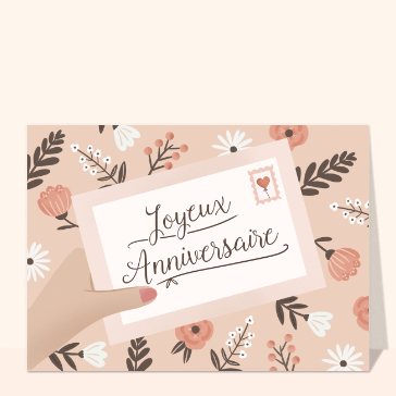 Fleurs &eacute;clatantes pour un anniversaire joyeux