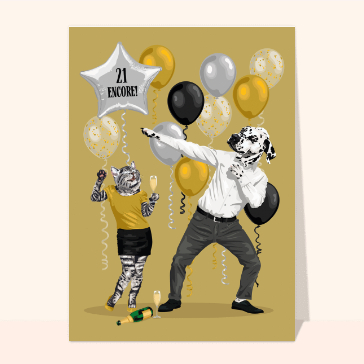 20 ans, entre f&ecirc;te et folie animali&egrave;re