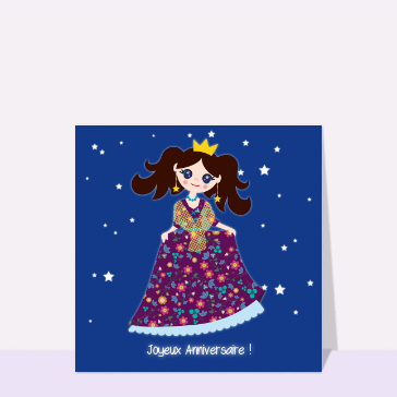 Princesse &eacute;toil&eacute;e pour un anniversaire magique