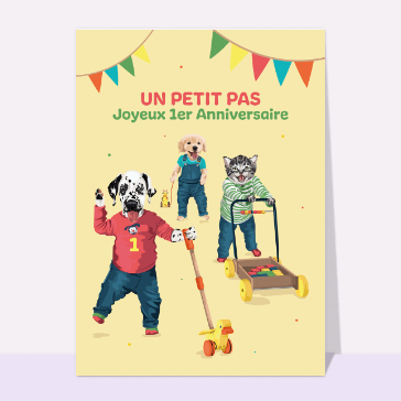 Un petit pas pour un joyeux anniversaire