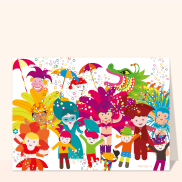 F&ecirc;te color&eacute;e pour un anniversaire joyeux