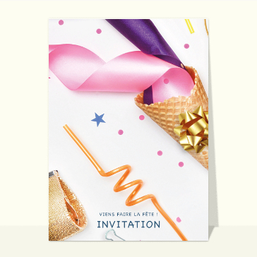 F&ecirc;tez ensemble avec papillons et confettis