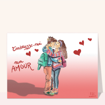 Un baiser sous les &eacute;toiles du bonheur