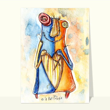 C&oelig;ur cr&eacute;atif pour un amour color&eacute; et unique