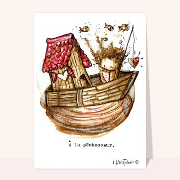 &Agrave; la p&ecirc;che au c&oelig;ur, une d&eacute;claration d'amour