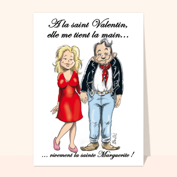Amour d&eacute;cal&eacute; : main dans la main pour rire