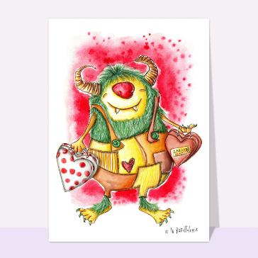 Monstre mignon : l'amour avec humour