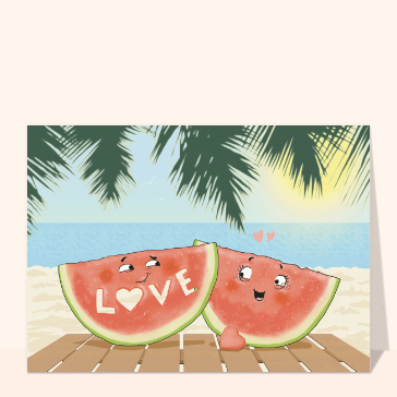 Past&egrave;ques en amour sous le soleil