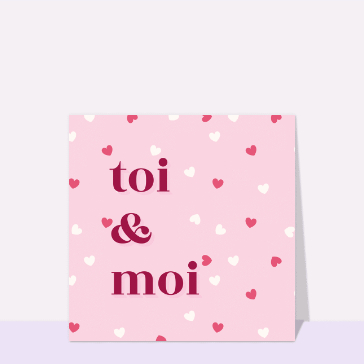Toi et moi au pays des coeurs roses