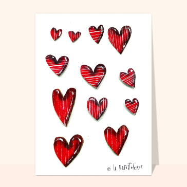 Coeur rouge vibrant pour exprimer votre amour