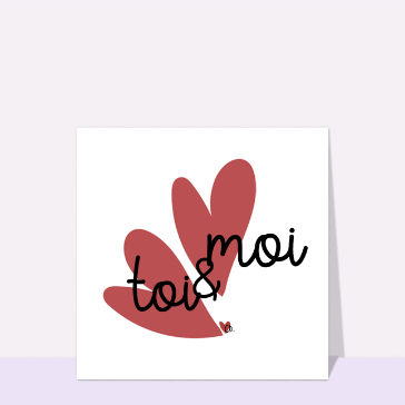 Coeur et tendresse pour toi et moi