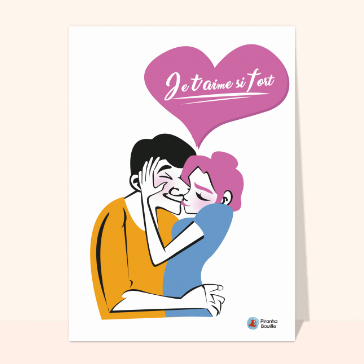 Un c&acirc;lin pour te dire je t'aime si fort