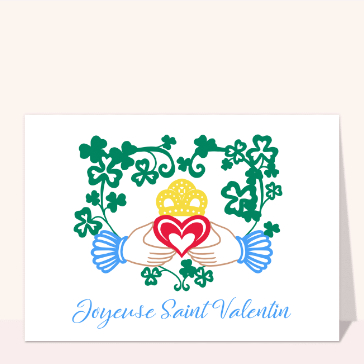 C&oelig;urs entrelac&eacute;s pour une douce Saint Valentin