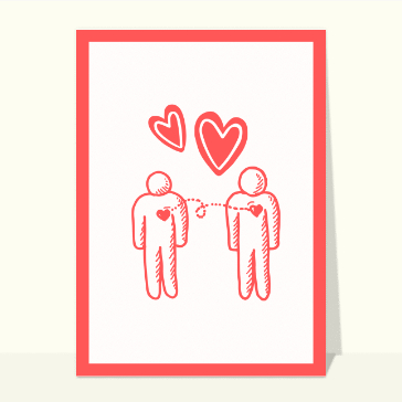 C&oelig;urs entrelac&eacute;s pour un amour sinc&egrave;re