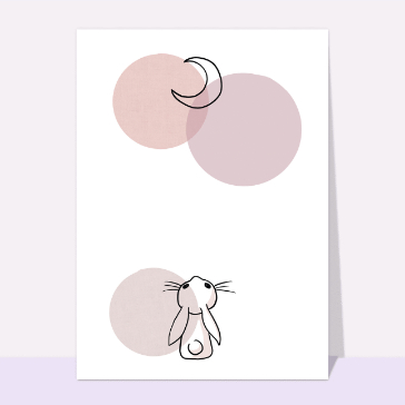 Annoncez l'arriv&eacute;e de notre petit lapin
