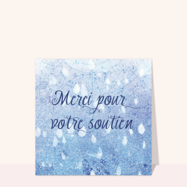 Soutien sinc&egrave;re et remerciements &eacute;toil&eacute;s