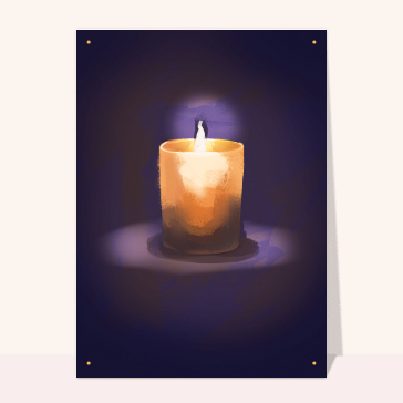 Lumi&egrave;re douce en m&eacute;moire des d&eacute;funts
