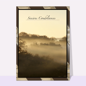 Brume l&eacute;g&egrave;re sur les souvenirs apaisants