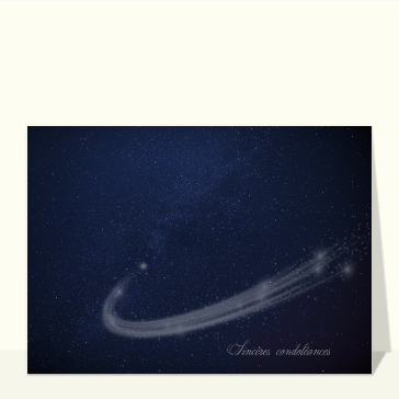 &Eacute;toile filante pour un tendre hommage