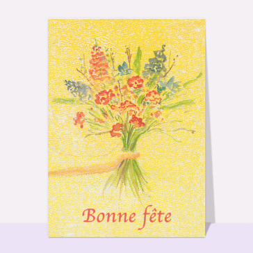 Bouquet lumineux pour c&eacute;l&eacute;brer la f&ecirc;te