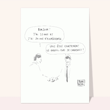Un CV &agrave; l'humour bien aiguis&eacute;