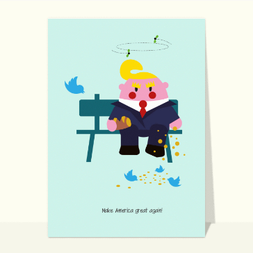 Un gros bonhomme et des tweets en d&eacute;lire