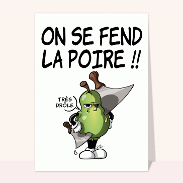 Fendons la poire avec ce dessin hilarant !