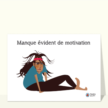 &Eacute;chec total de la motivation humoristique