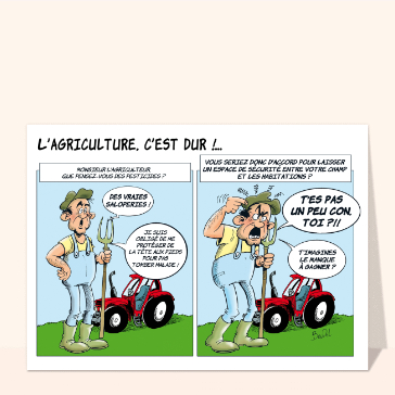 Agriculture humoristique : rire au farm!