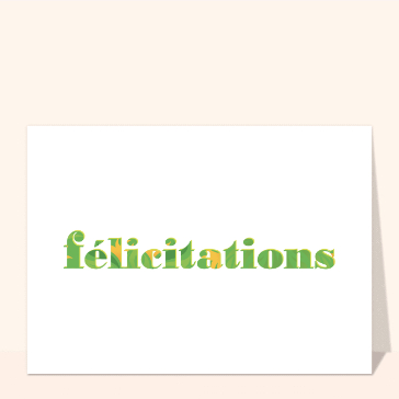 F&eacute;licitations florales pour ton succ&egrave;s !