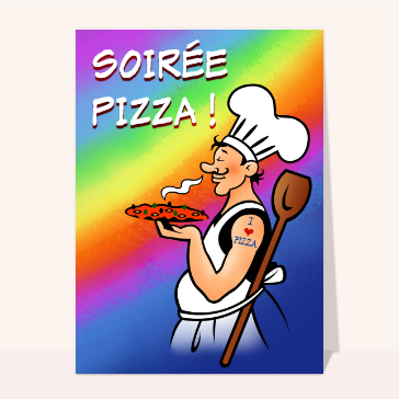 Soir&eacute;e pizza sous le signe de la joie