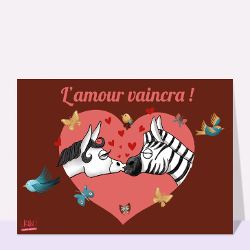 Amour et tendresse : un bonjour color&eacute;